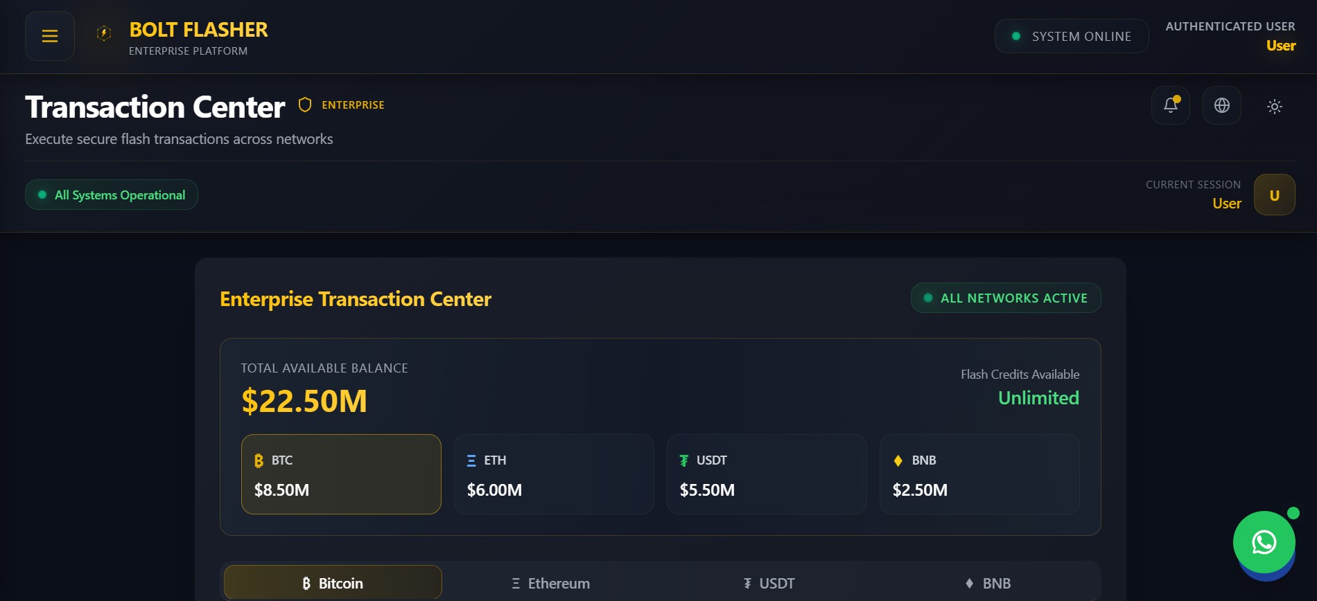 Send Transaction Screen